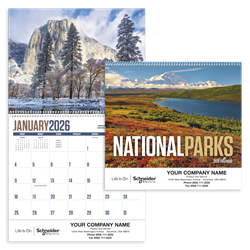 Image of National Parks Spiral Calendar